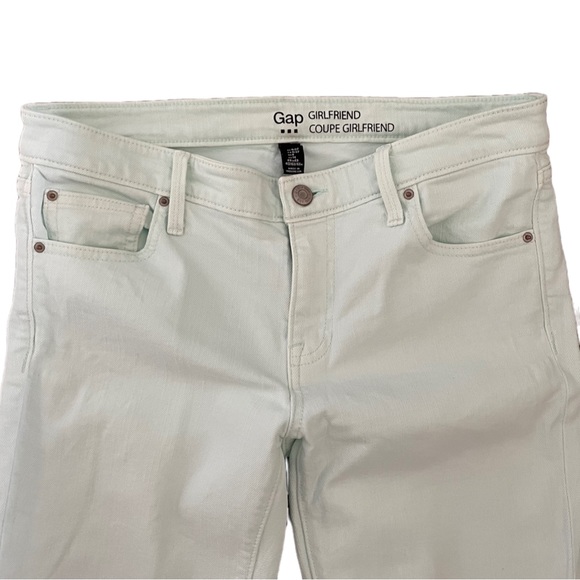 GAP Cropped Girlfriend Jeans in “Glass of Water” - Picture 3 of 5